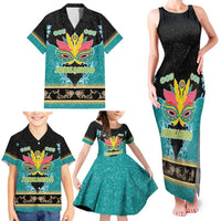 Bahamas Junkanoo Family Matching Tank Maxi Dress and Hawaiian Shirt Junkanoo Is Life LT05 - Wonder Print Shop