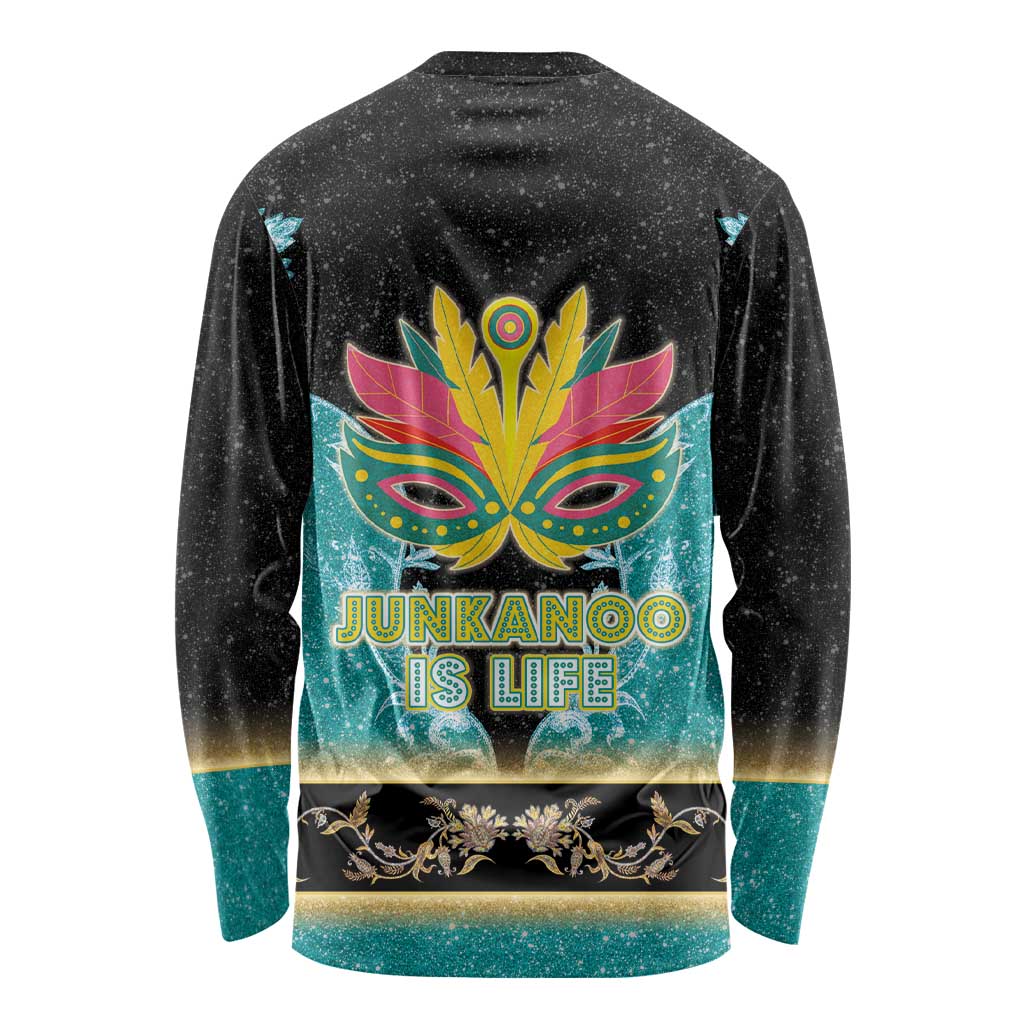Bahamas Junkanoo Long Sleeve Shirt Junkanoo Is Life LT05 - Wonder Print Shop