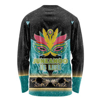 Bahamas Junkanoo Long Sleeve Shirt Junkanoo Is Life LT05 - Wonder Print Shop