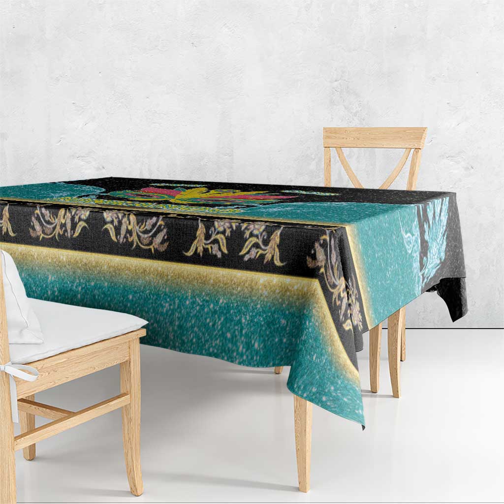 Bahamas Junkanoo Tablecloth Junkanoo Is Life LT05 - Wonder Print Shop