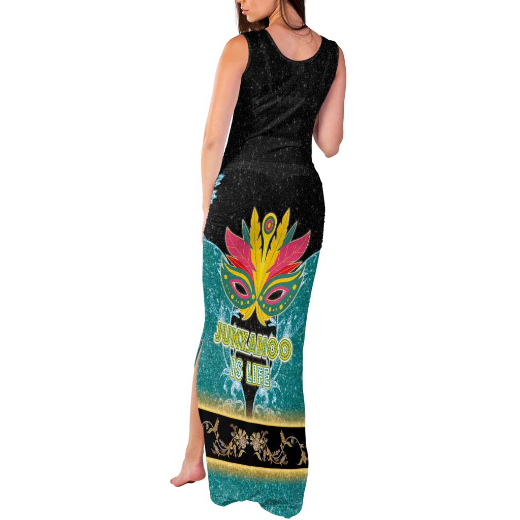 Bahamas Junkanoo Tank Maxi Dress Junkanoo Is Life LT05 - Wonder Print Shop