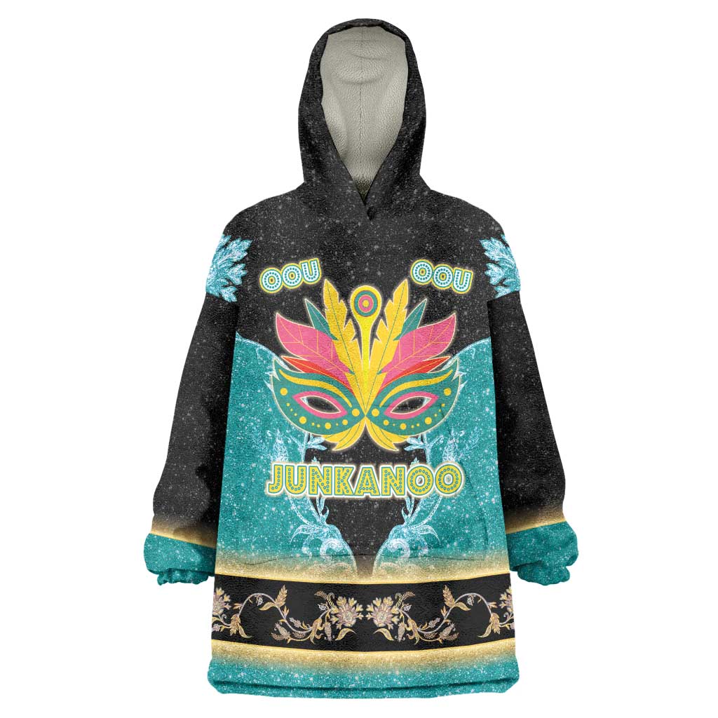 Bahamas Junkanoo Wearable Blanket Hoodie Junkanoo Is Life LT05 - Wonder Print Shop