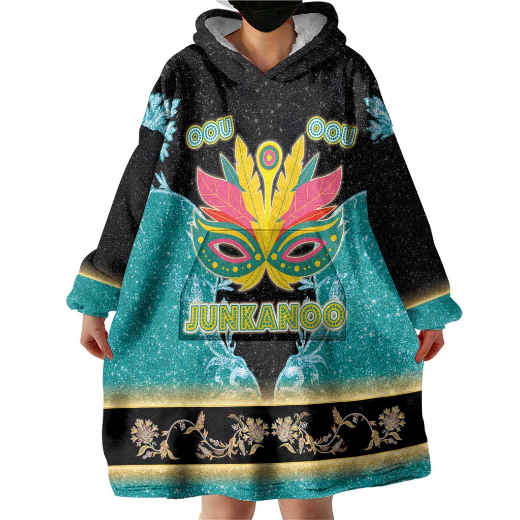Bahamas Junkanoo Wearable Blanket Hoodie Junkanoo Is Life LT05 - Wonder Print Shop