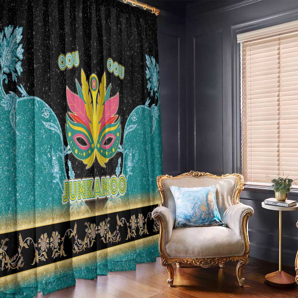 Bahamas Junkanoo Window Curtain Junkanoo Is Life LT05 - Wonder Print Shop