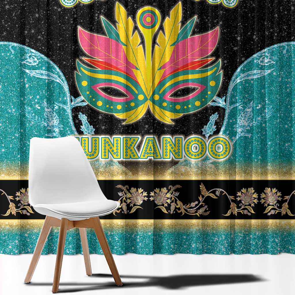 Bahamas Junkanoo Window Curtain Junkanoo Is Life LT05 - Wonder Print Shop