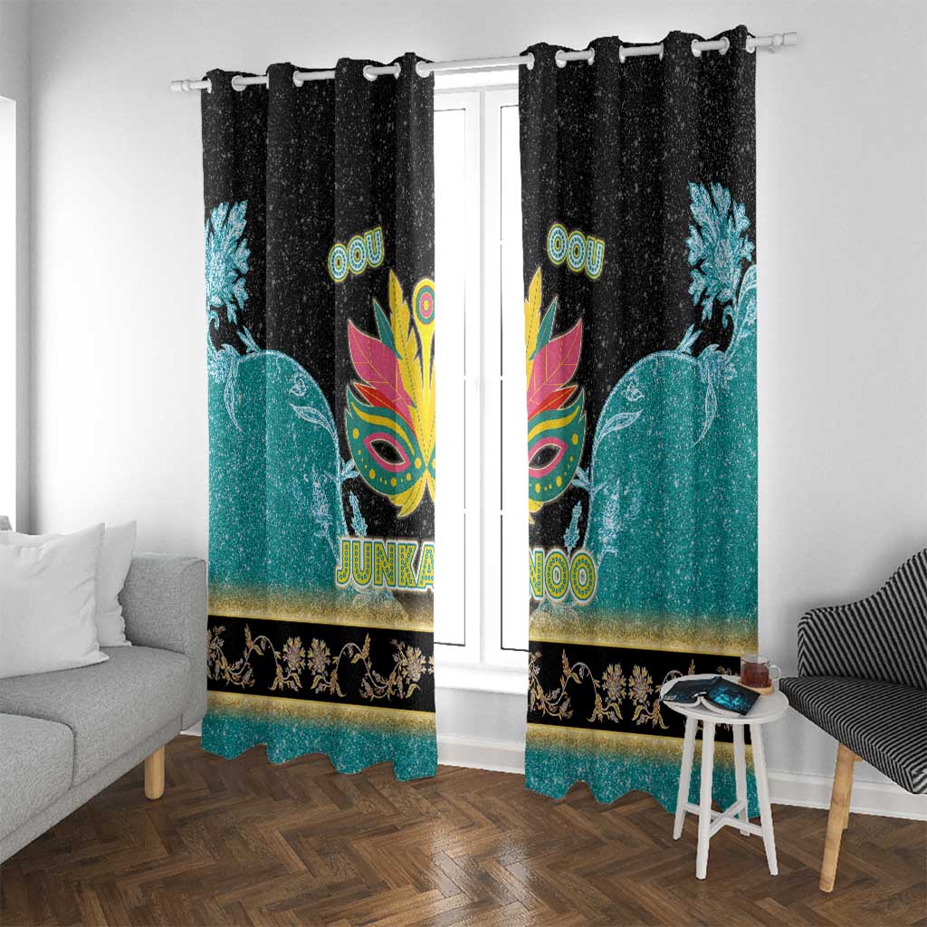 Bahamas Junkanoo Window Curtain Junkanoo Is Life LT05 - Wonder Print Shop