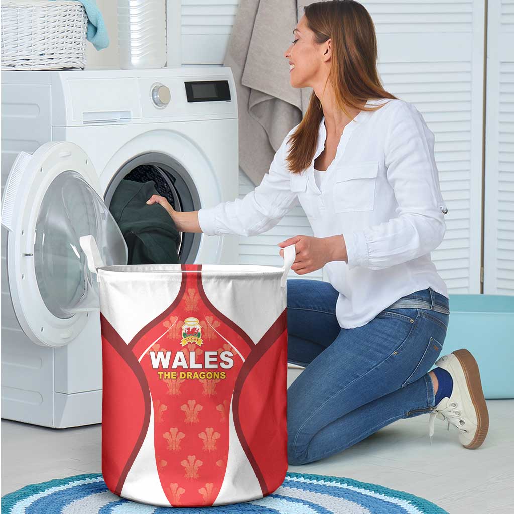 Wales Rugby 2026 Laundry Basket Unique Style - Wonder Print Shop