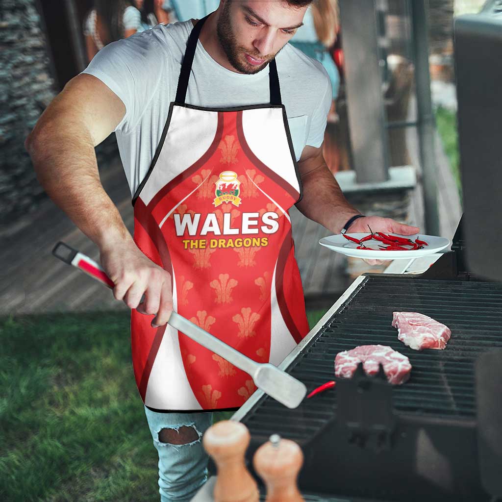 Wales Rugby 2026 Apron Unique Style - Wonder Print Shop