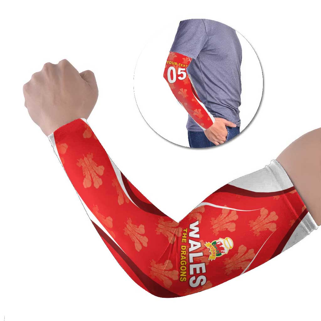 Custom Wales Rugby 2026 Arm Sleeves Unique Style - Wonder Print Shop