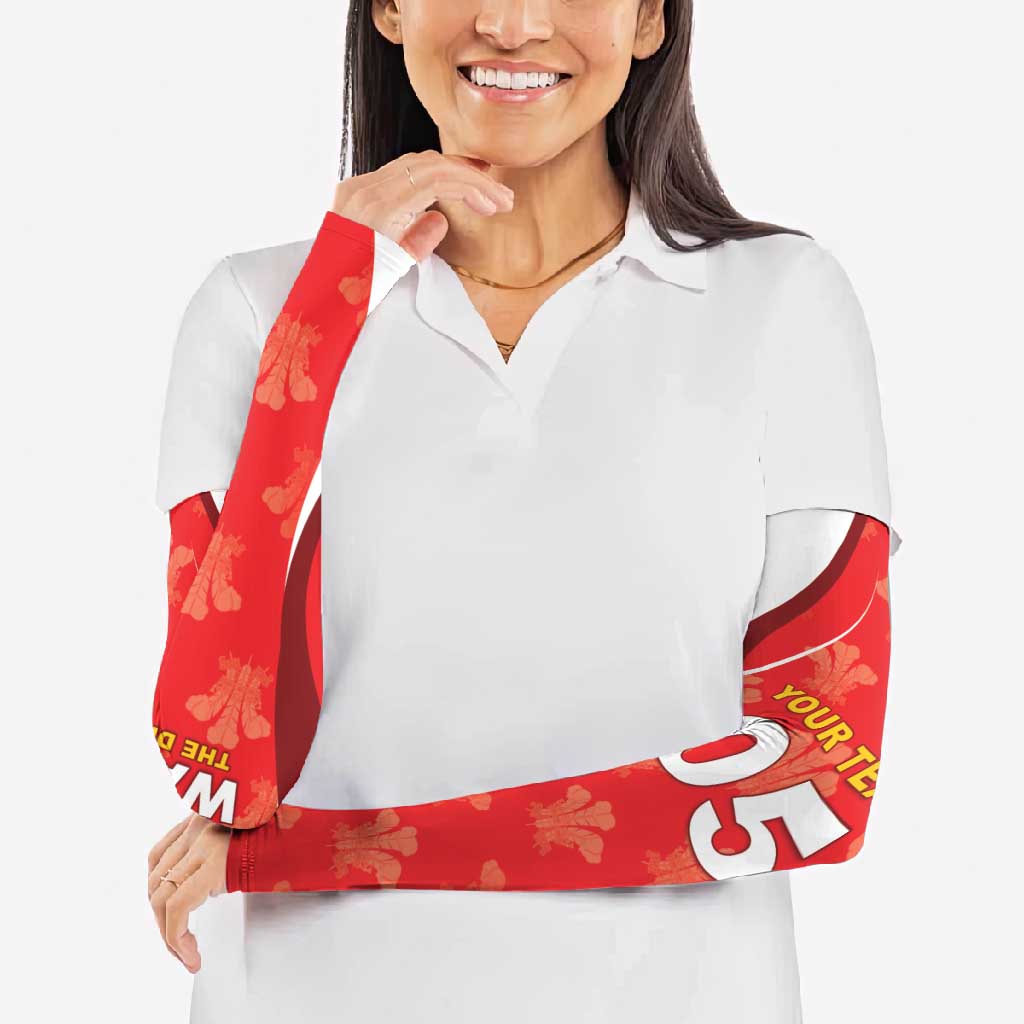 Custom Wales Rugby 2026 Arm Sleeves Unique Style - Wonder Print Shop