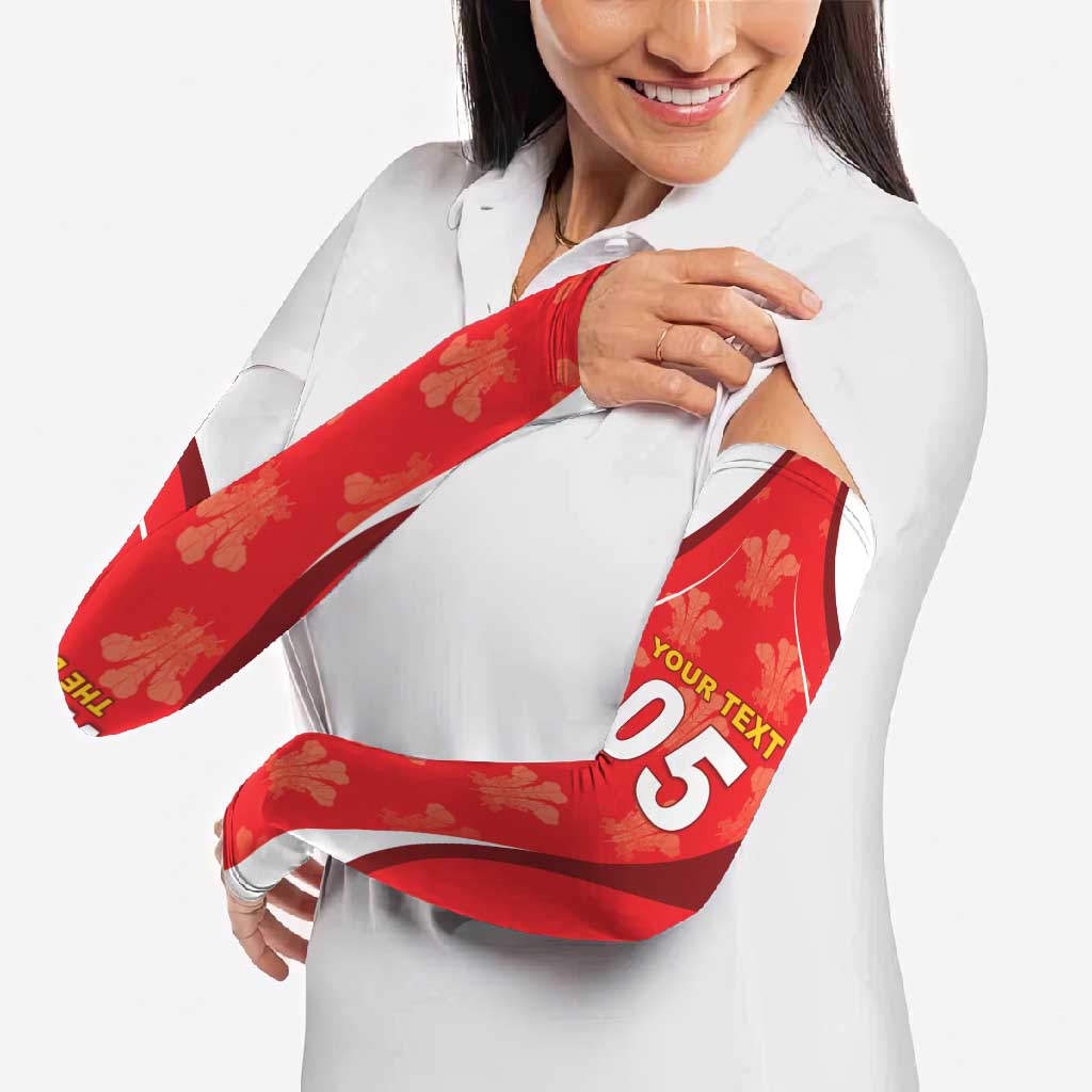 Custom Wales Rugby 2026 Arm Sleeves Unique Style - Wonder Print Shop