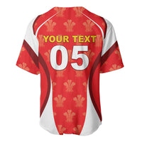Custom Wales Rugby 2026 Baseball Jersey Unique Style - Wonder Print Shop