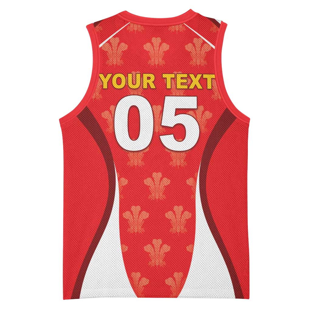 Custom Wales Rugby 2026 Basketball Jersey Unique Style - Wonder Print Shop