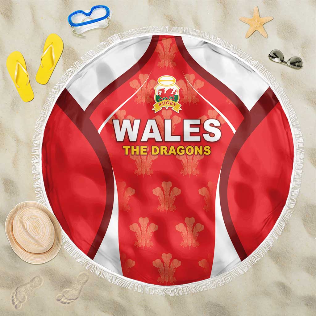 Wales Rugby 2026 Beach Blanket Unique Style - Wonder Print Shop