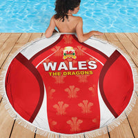 Wales Rugby 2026 Beach Blanket Unique Style - Wonder Print Shop