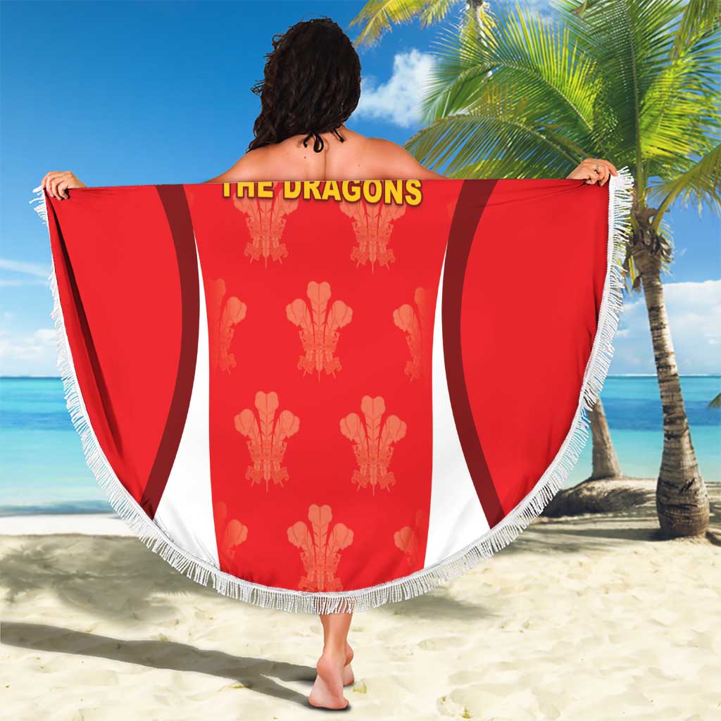 Wales Rugby 2026 Beach Blanket Unique Style - Wonder Print Shop