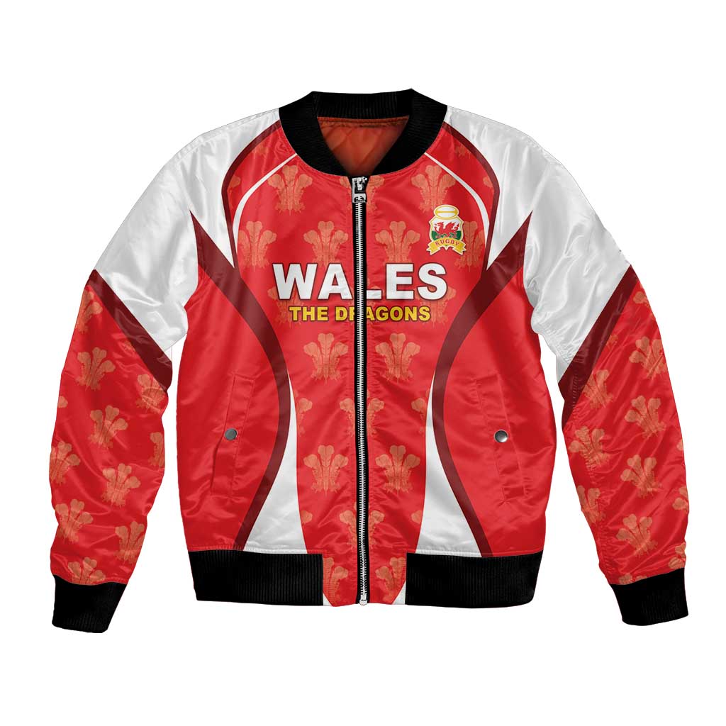 Custom Wales Rugby 2026 Bomber Jacket Unique Style - Wonder Print Shop
