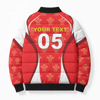 Custom Wales Rugby 2026 Bomber Puffer Jacket Unique Style - Wonder Print Shop