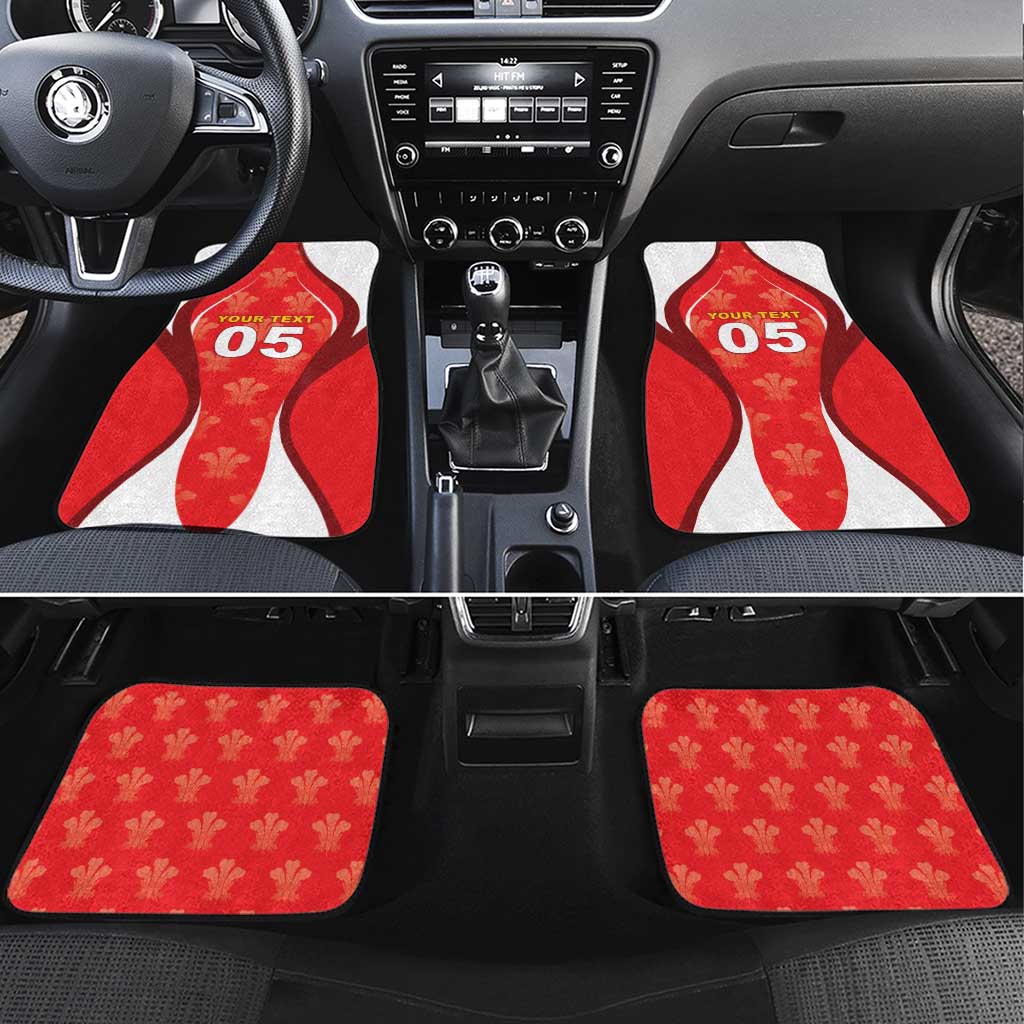 Custom Wales Rugby 2026 Car Mats Unique Style - Wonder Print Shop