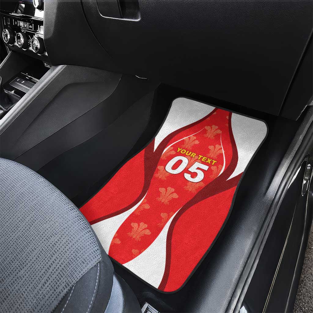Custom Wales Rugby 2026 Car Mats Unique Style - Wonder Print Shop