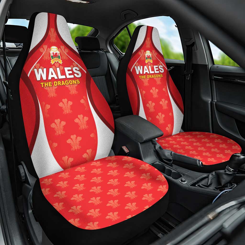 Wales Rugby 2026 Car Seat Cover Unique Style - Wonder Print Shop