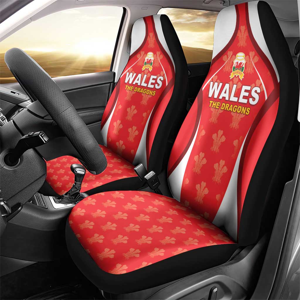 Wales Rugby 2026 Car Seat Cover Unique Style - Wonder Print Shop