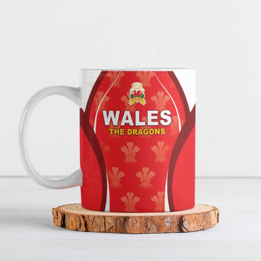 Custom Wales Rugby 2026 Ceramic Mug Unique Style - Wonder Print Shop