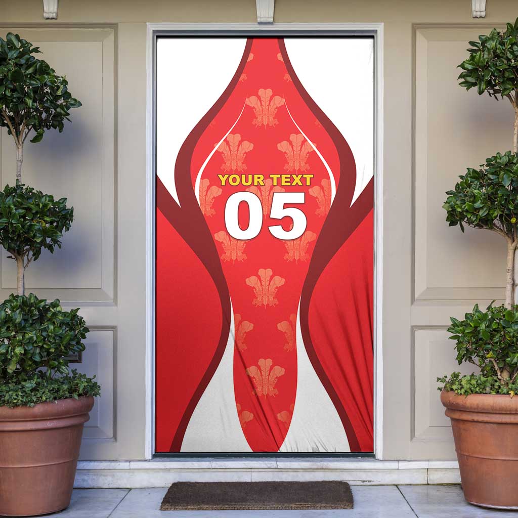 Custom Wales Rugby 2026 Door Cover Unique Style - Wonder Print Shop