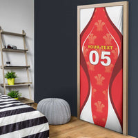 Custom Wales Rugby 2026 Door Cover Unique Style - Wonder Print Shop