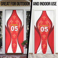 Custom Wales Rugby 2026 Door Cover Unique Style - Wonder Print Shop