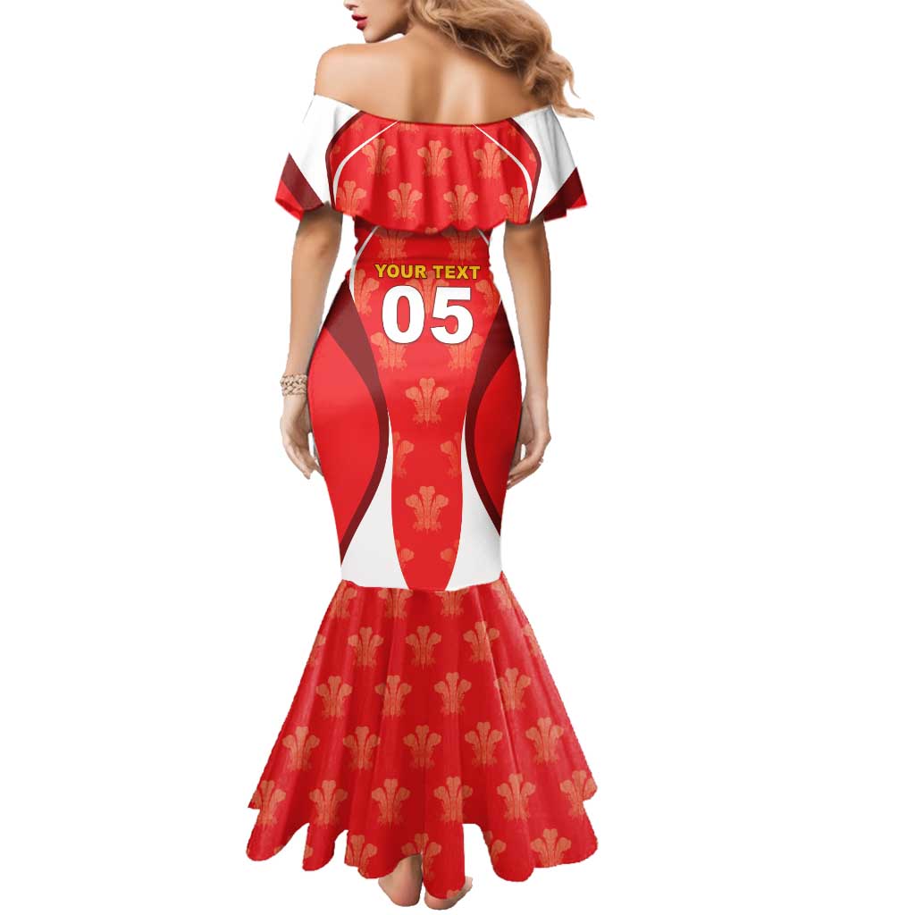 Custom Wales Rugby 2026 Family Matching Mermaid Dress and Hawaiian Shirt Unique Style - Wonder Print Shop