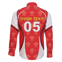 Custom Wales Rugby 2026 Family Matching Off The Shoulder Long Sleeve Dress and Hawaiian Shirt Unique Style - Wonder Print Shop