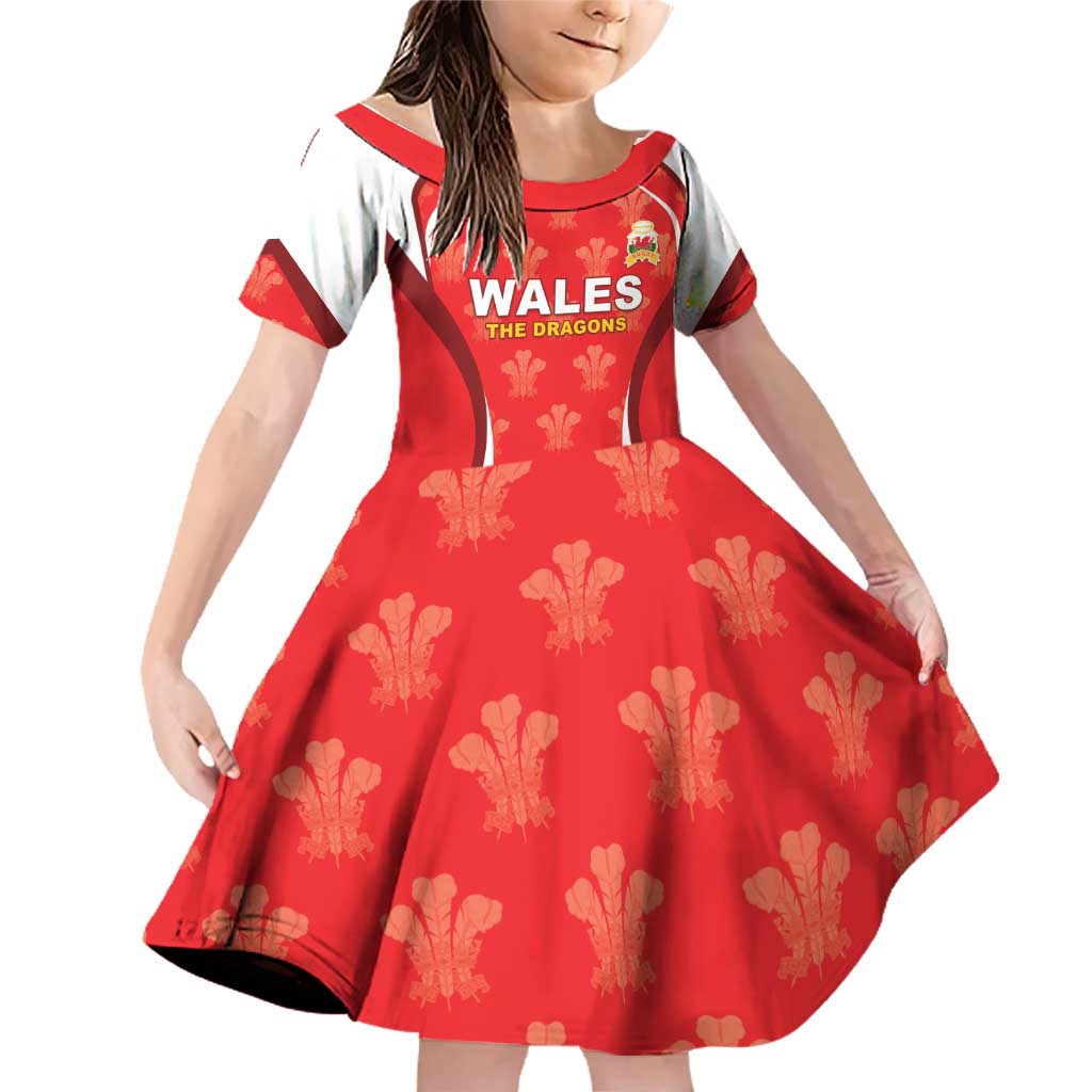 Custom Wales Rugby 2026 Family Matching Off Shoulder Short Dress and Hawaiian Shirt Unique Style - Wonder Print Shop