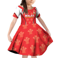 Custom Wales Rugby 2026 Family Matching Off Shoulder Short Dress and Hawaiian Shirt Unique Style - Wonder Print Shop