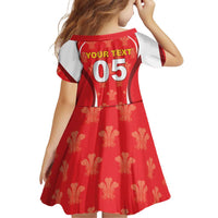 Custom Wales Rugby 2026 Family Matching Off Shoulder Short Dress and Hawaiian Shirt Unique Style - Wonder Print Shop