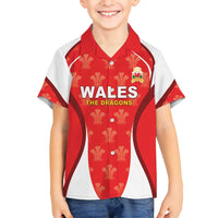 Custom Wales Rugby 2026 Family Matching Off Shoulder Short Dress and Hawaiian Shirt Unique Style - Wonder Print Shop