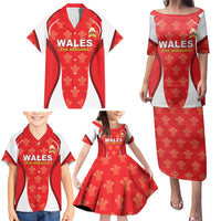 Custom Wales Rugby 2026 Family Matching Puletasi and Hawaiian Shirt Unique Style - Wonder Print Shop
