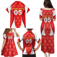 Custom Wales Rugby 2026 Family Matching Puletasi and Hawaiian Shirt Unique Style - Wonder Print Shop