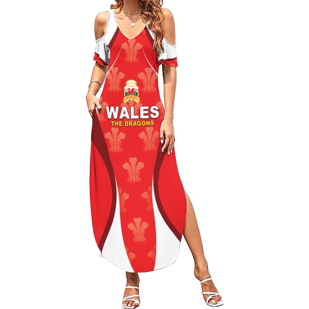 Custom Wales Rugby 2026 Family Matching Summer Maxi Dress and Hawaiian Shirt Unique Style - Wonder Print Shop