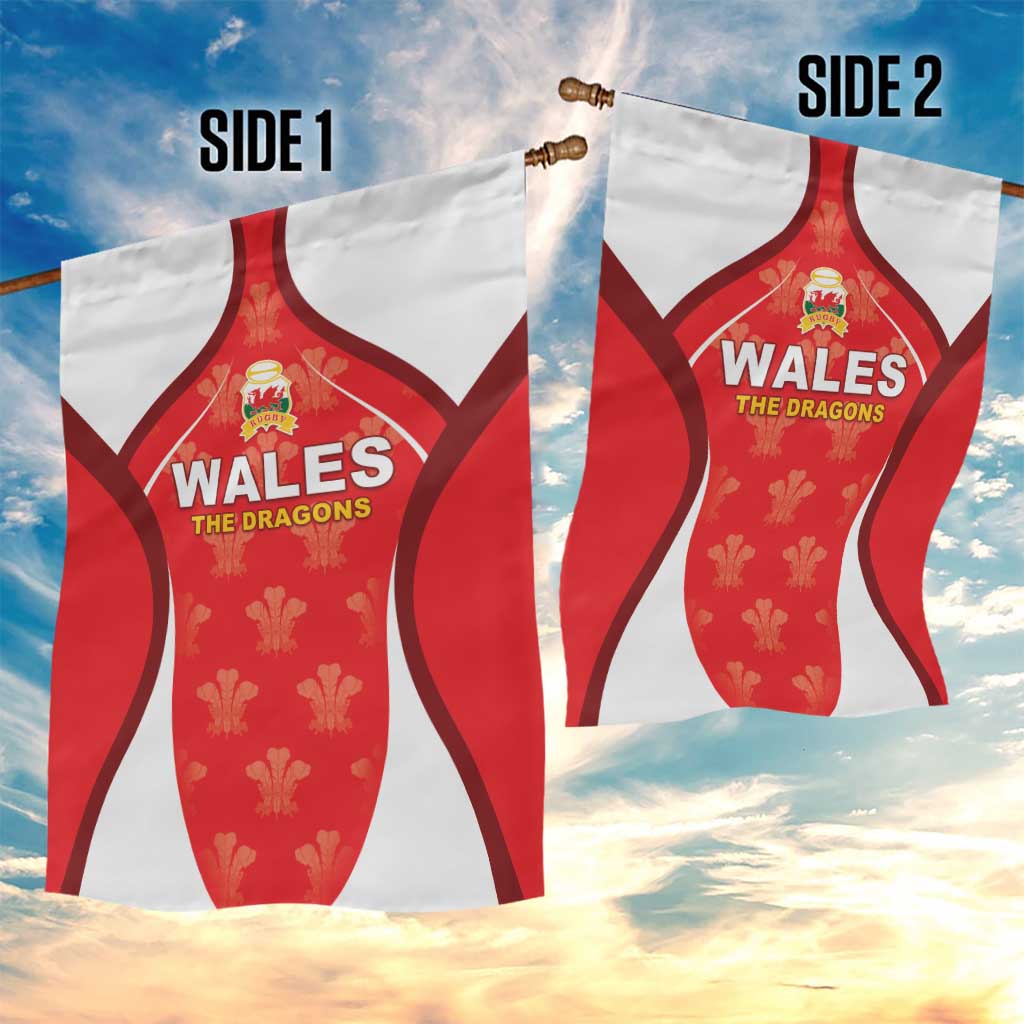 Wales Rugby 2026 Garden Flag Unique Style - Wonder Print Shop