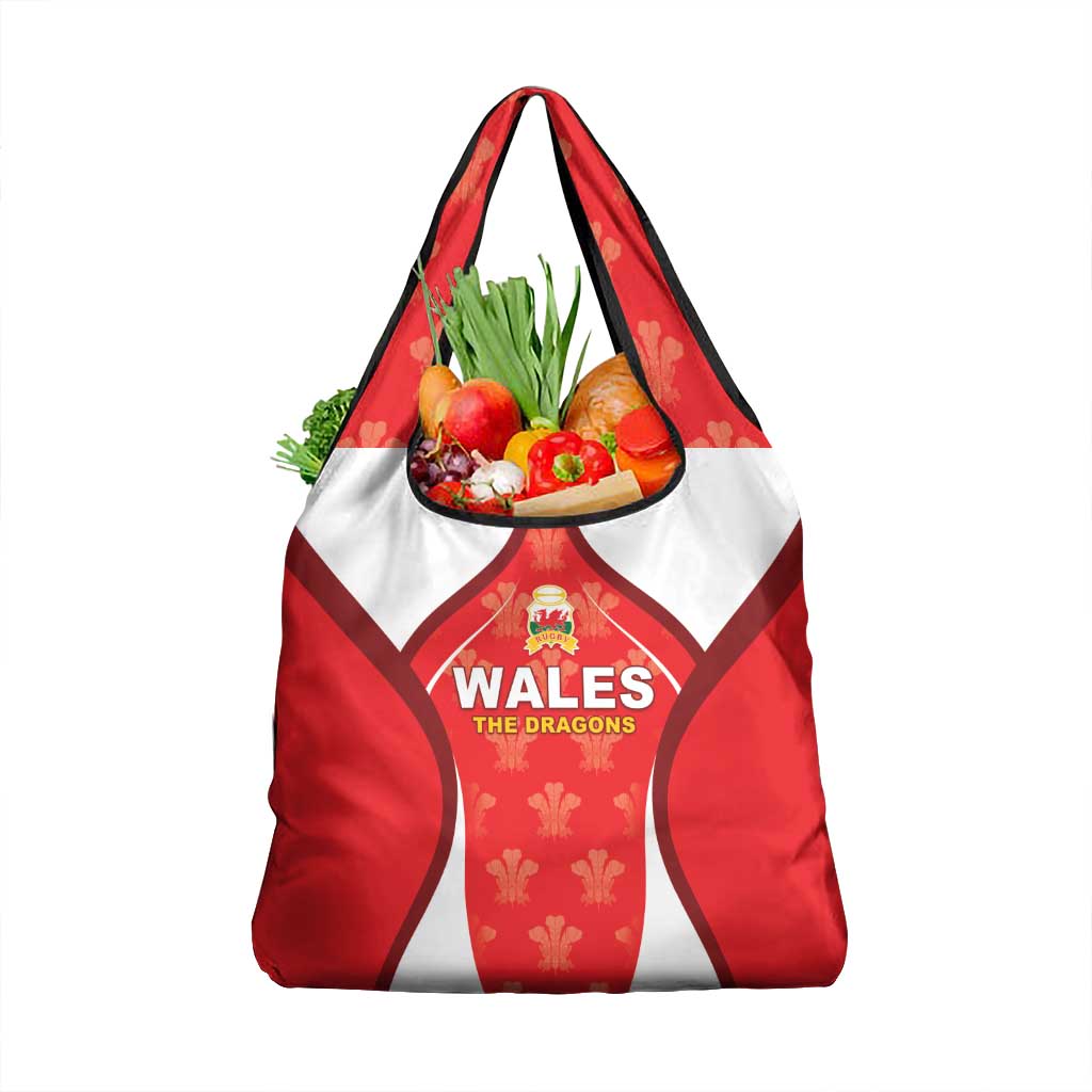 Wales Rugby 2026 Grocery Bag Unique Style - Wonder Print Shop