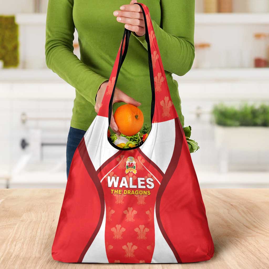 Wales Rugby 2026 Grocery Bag Unique Style - Wonder Print Shop