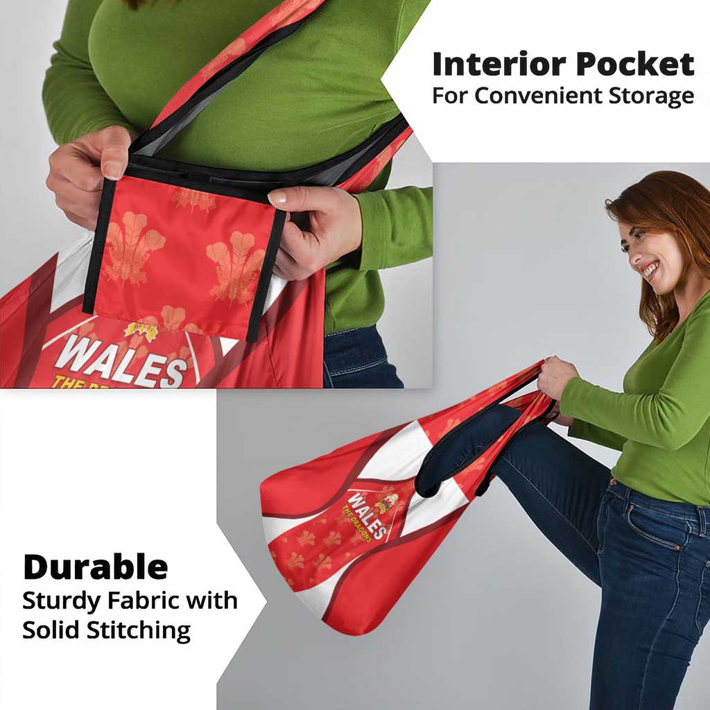 Wales Rugby 2026 Grocery Bag Unique Style - Wonder Print Shop
