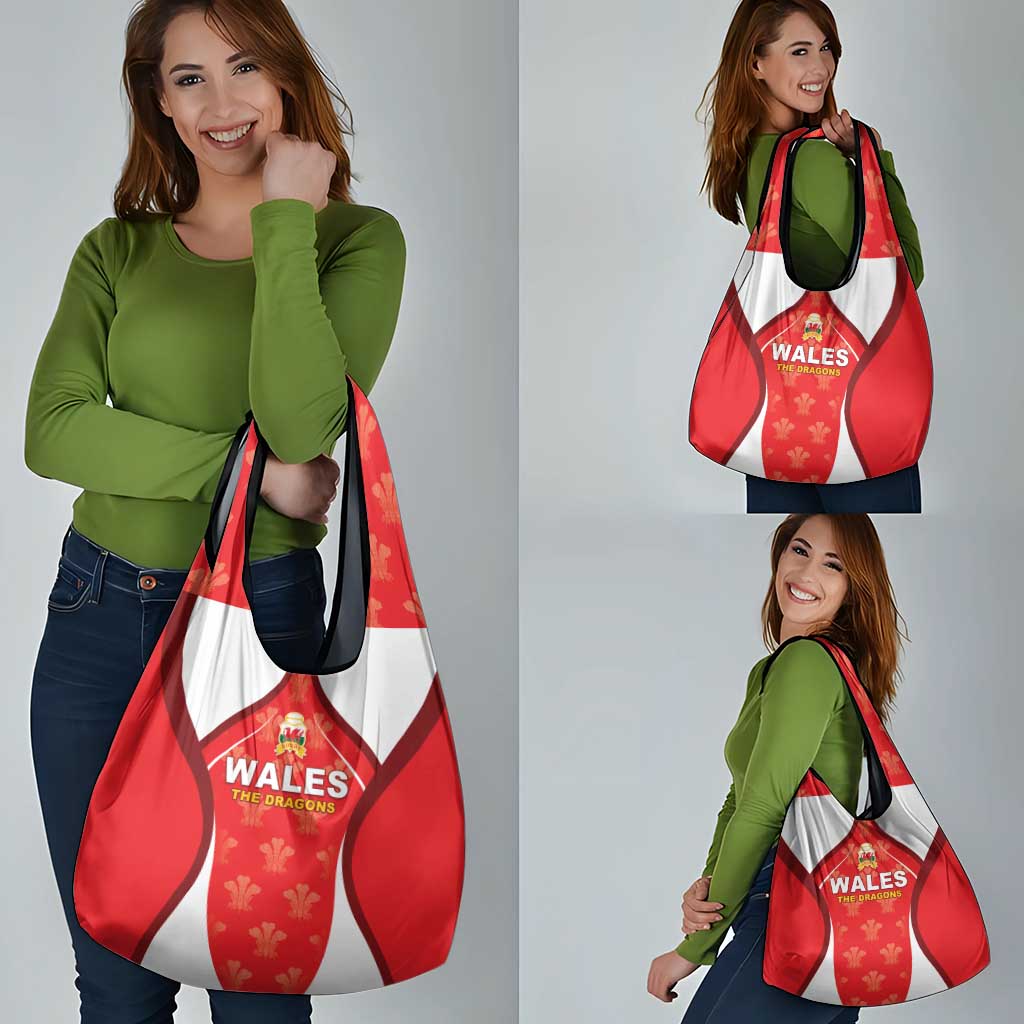 Wales Rugby 2026 Grocery Bag Unique Style - Wonder Print Shop