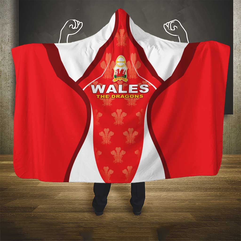 Wales Rugby 2026 Hooded Blanket Unique Style - Wonder Print Shop