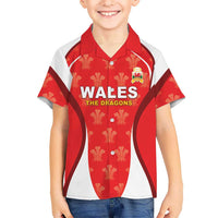 Custom Wales Rugby 2026 Kid Hawaiian Shirt Unique Style - Wonder Print Shop