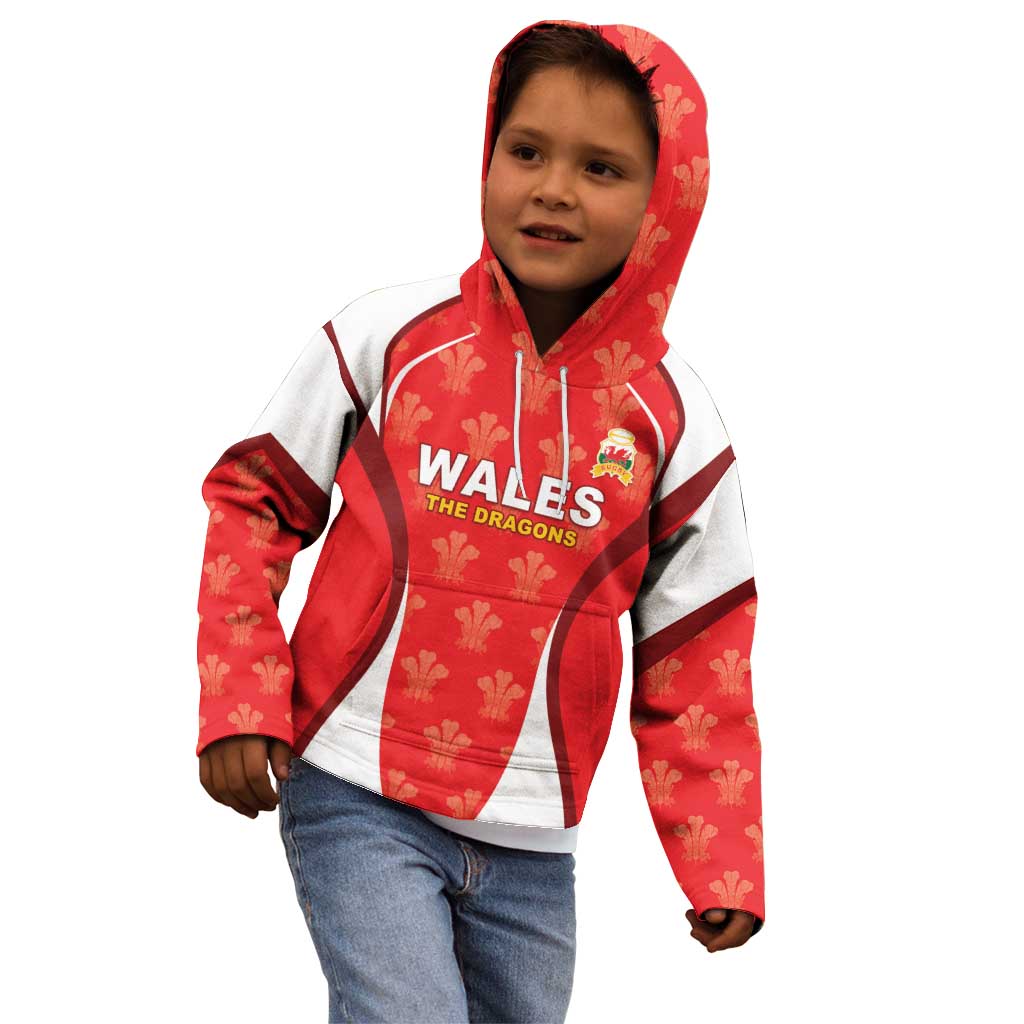 Custom Wales Rugby 2026 Kid Hoodie Unique Style - Wonder Print Shop
