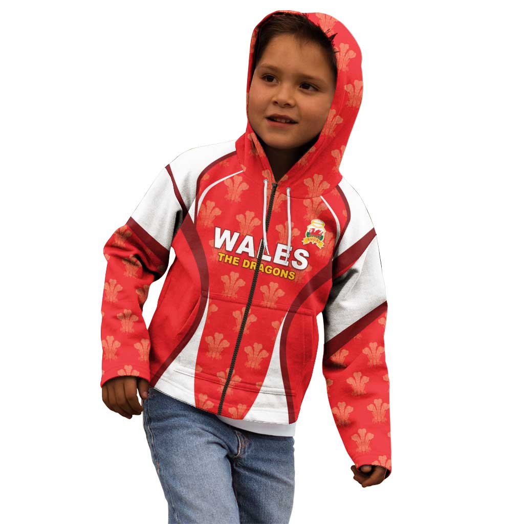 Custom Wales Rugby 2026 Kid Hoodie Unique Style - Wonder Print Shop