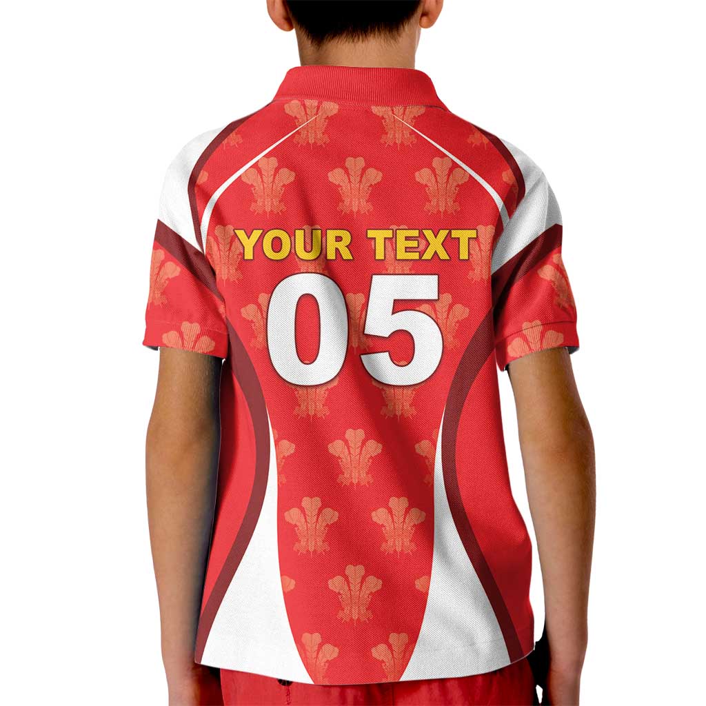 Custom Wales Rugby 2026 Kid Polo Shirt Unique Style - Wonder Print Shop