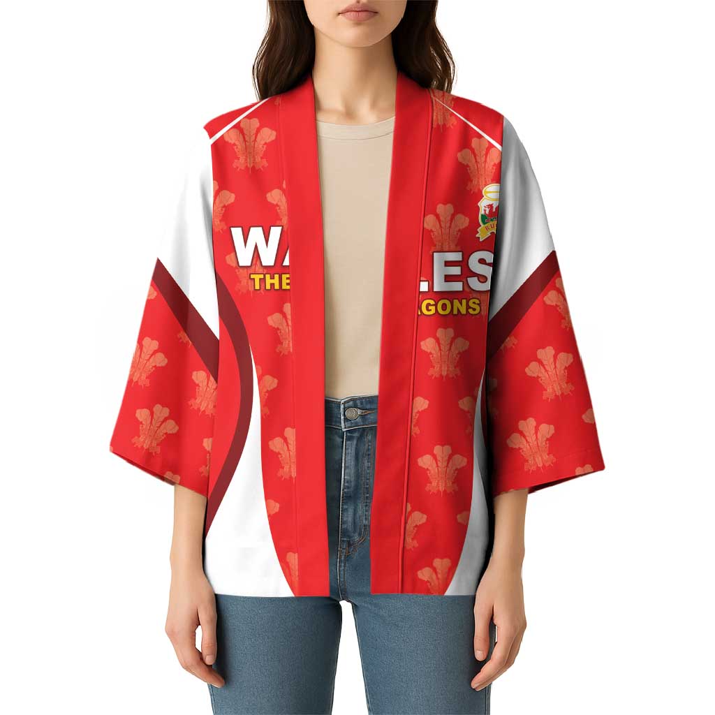 Custom Wales Rugby 2026 Kimono Unique Style - Wonder Print Shop
